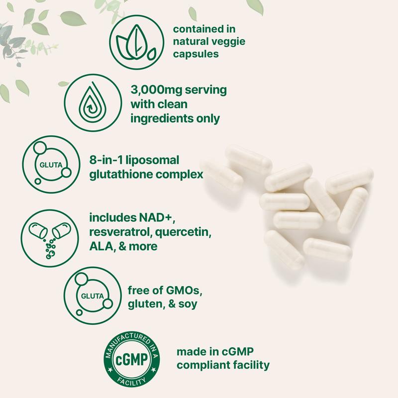Liposomal Glutathione Complex 3000mg