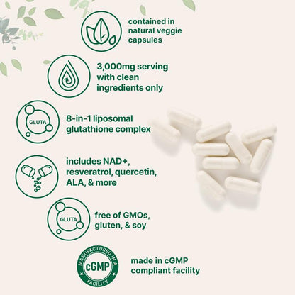 Liposomal Glutathione Complex 3000mg